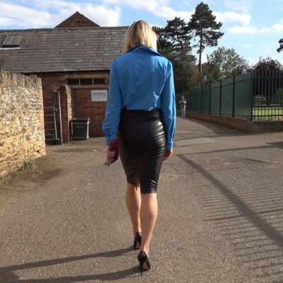 elegant lady in heels