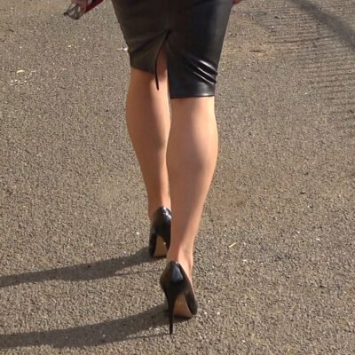 elegant lady in heels