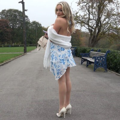 white sexy high heels