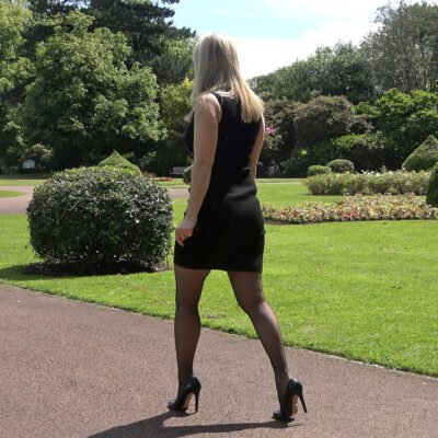 Little Black dress and high heels