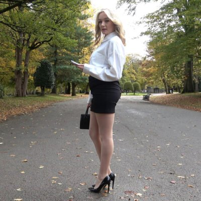 pretty high heeled girl