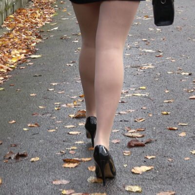 pretty high heeled girl