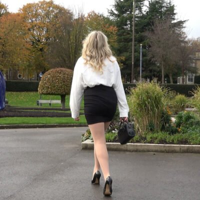 pretty high heeled girl