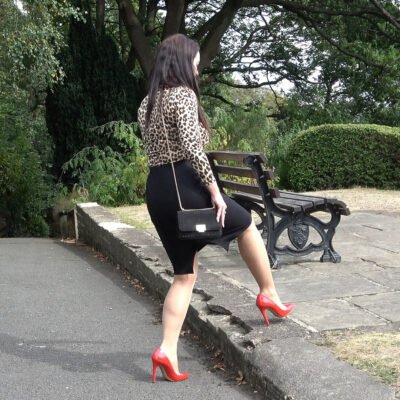 woman in heels