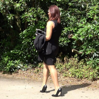high thin heel